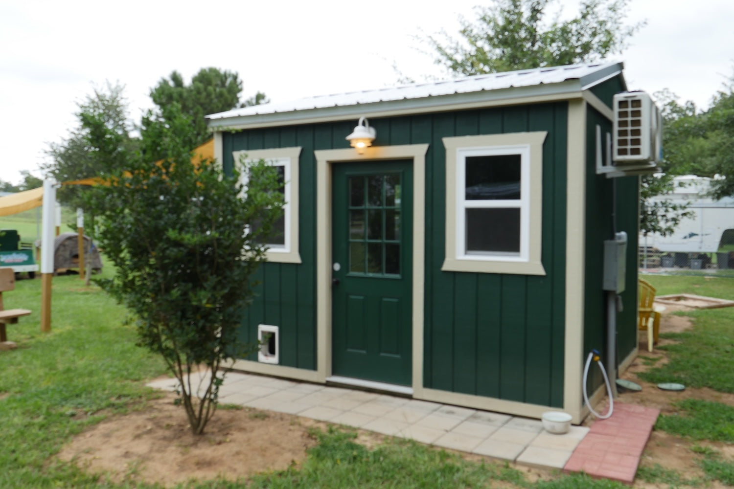 Small barn at cat sanctuary